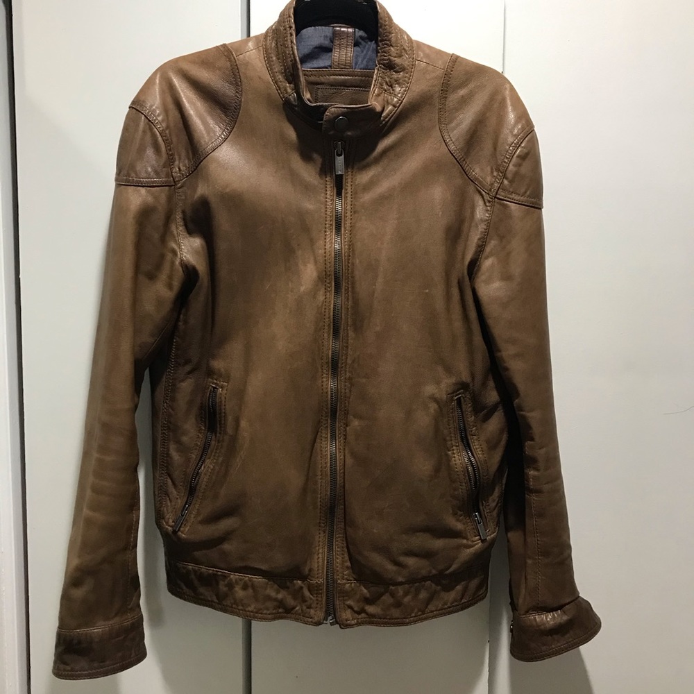Leather jacket